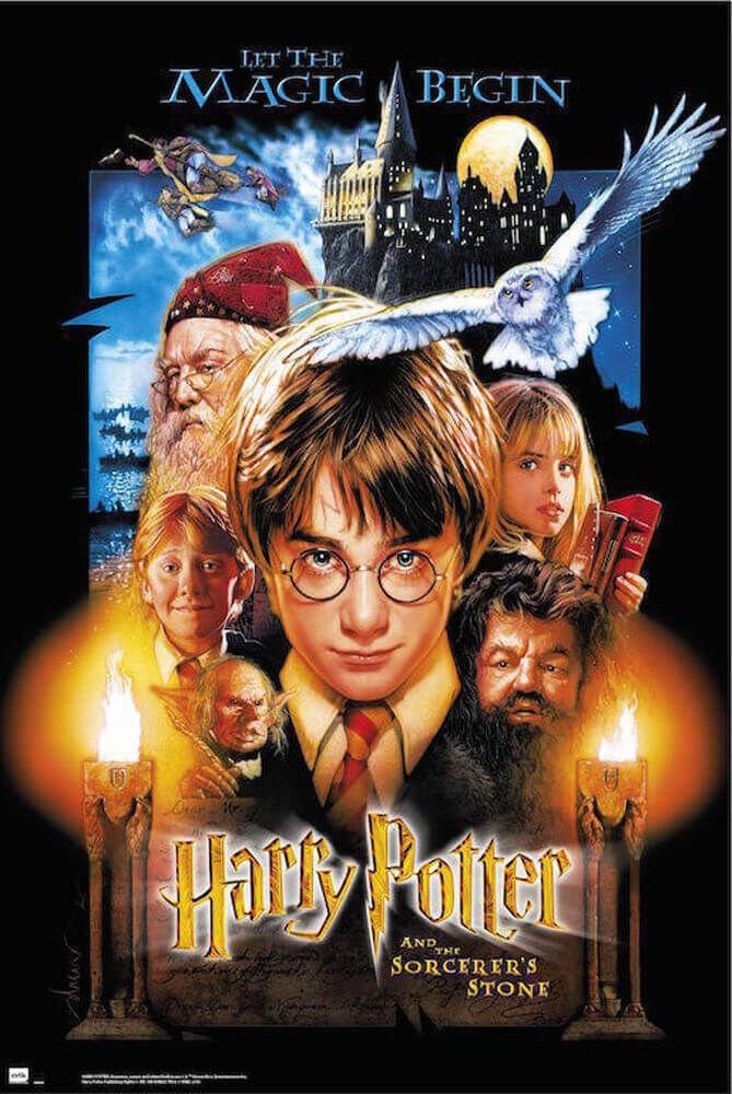 Galeria Plakatu, Harry Potter i Kamień Filozoficzny, 61x91,5 cm