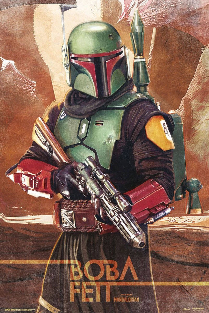 Galeria Plakatu, Gwiezdne Wojny Star Wars Boba Fett, 61x91,5 cm