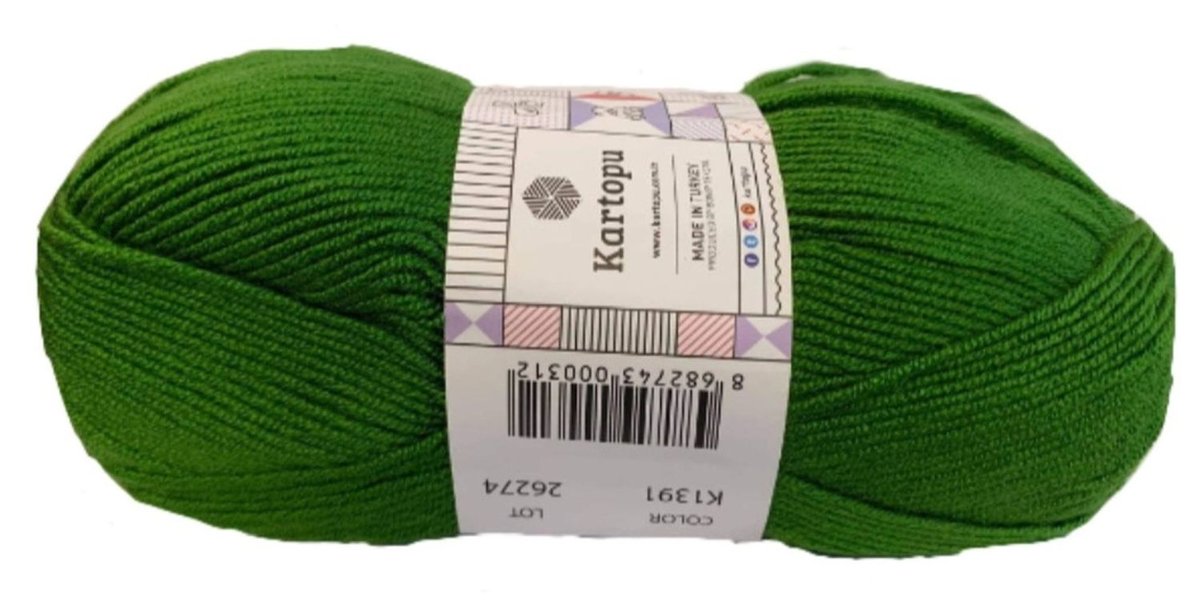 Made in Turkey Włóczka Kartopu Baby One Anti - Pilling  ( K1391 ) 20731015_20210412154335