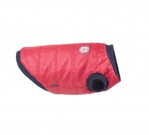 Ami Play Kurtka Puchowa Bronx długość 37 cm Czerwona