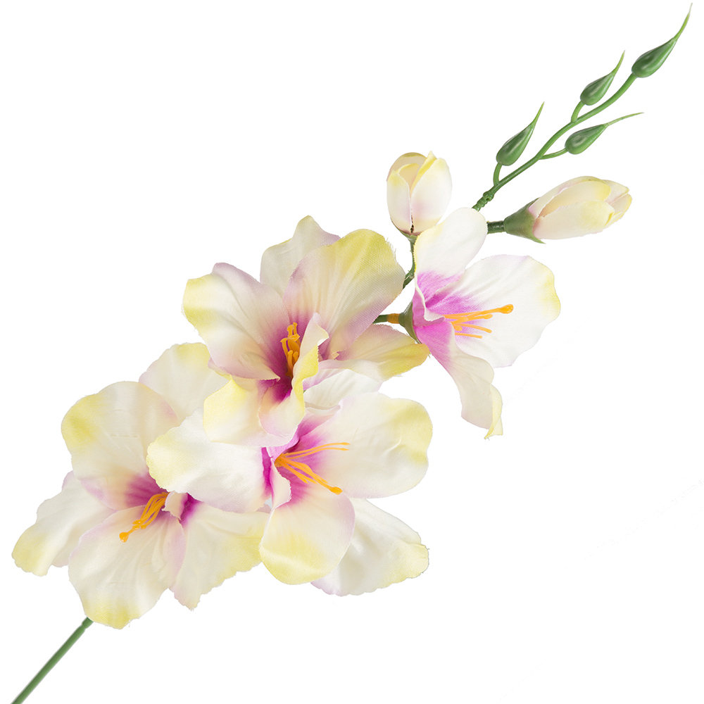 Gałązka Mieczyk Kwiaty Sztuczne Gałązka Kwiatowa