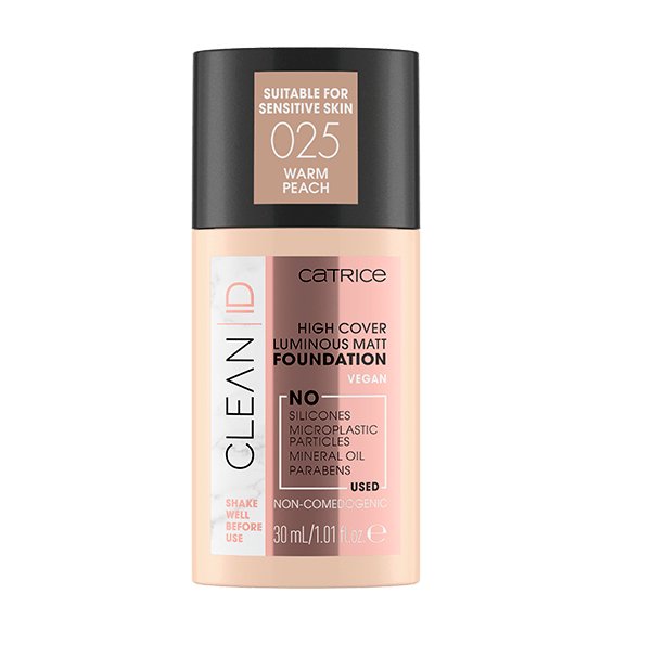 Catrice Podkłady Clean ID High Cover Luminous Matt Foundation 025 30 ml