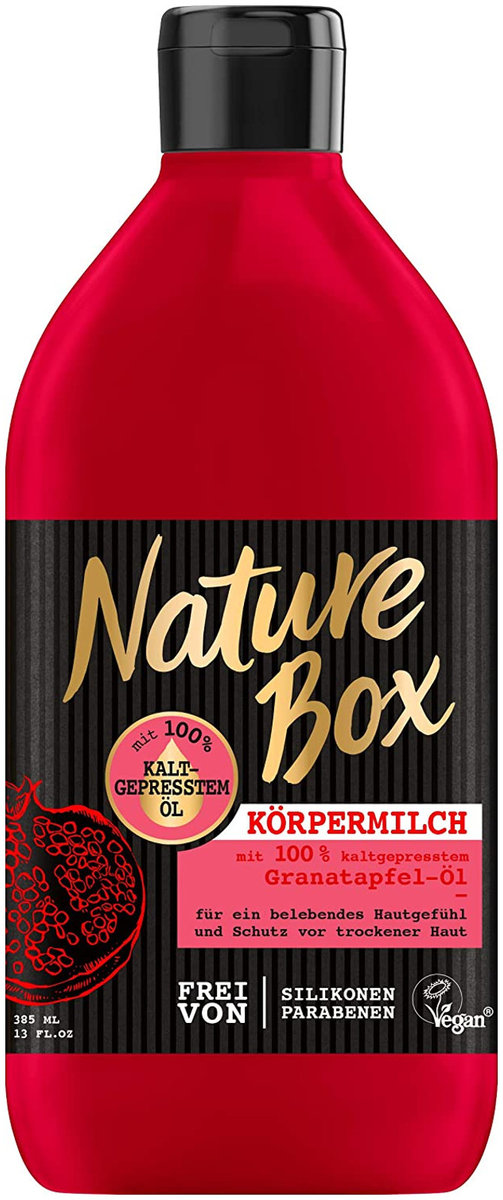 Nature Box Mleczko Ciała Granatapfel-Ol 385ml De