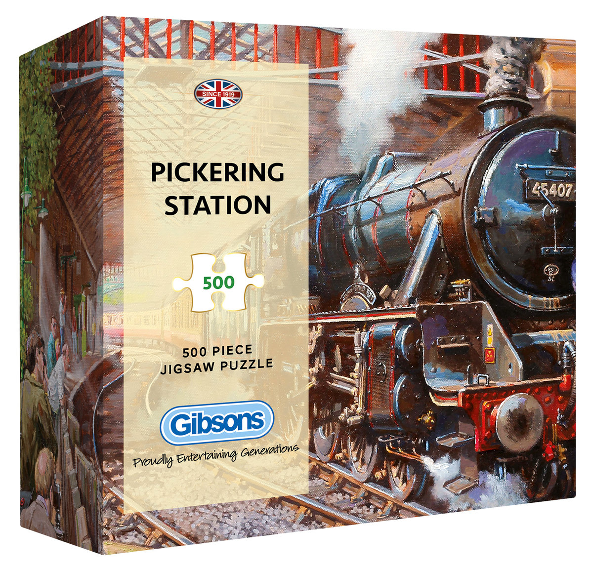 G3 Puzzle 500 Stacja kolejowa w Pickering/Anglia