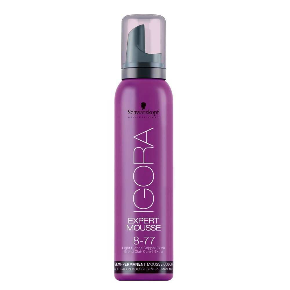 Schwarzkopf Igora Expert Mousse 8 77 jasny blond miedź Extra 4045787184457