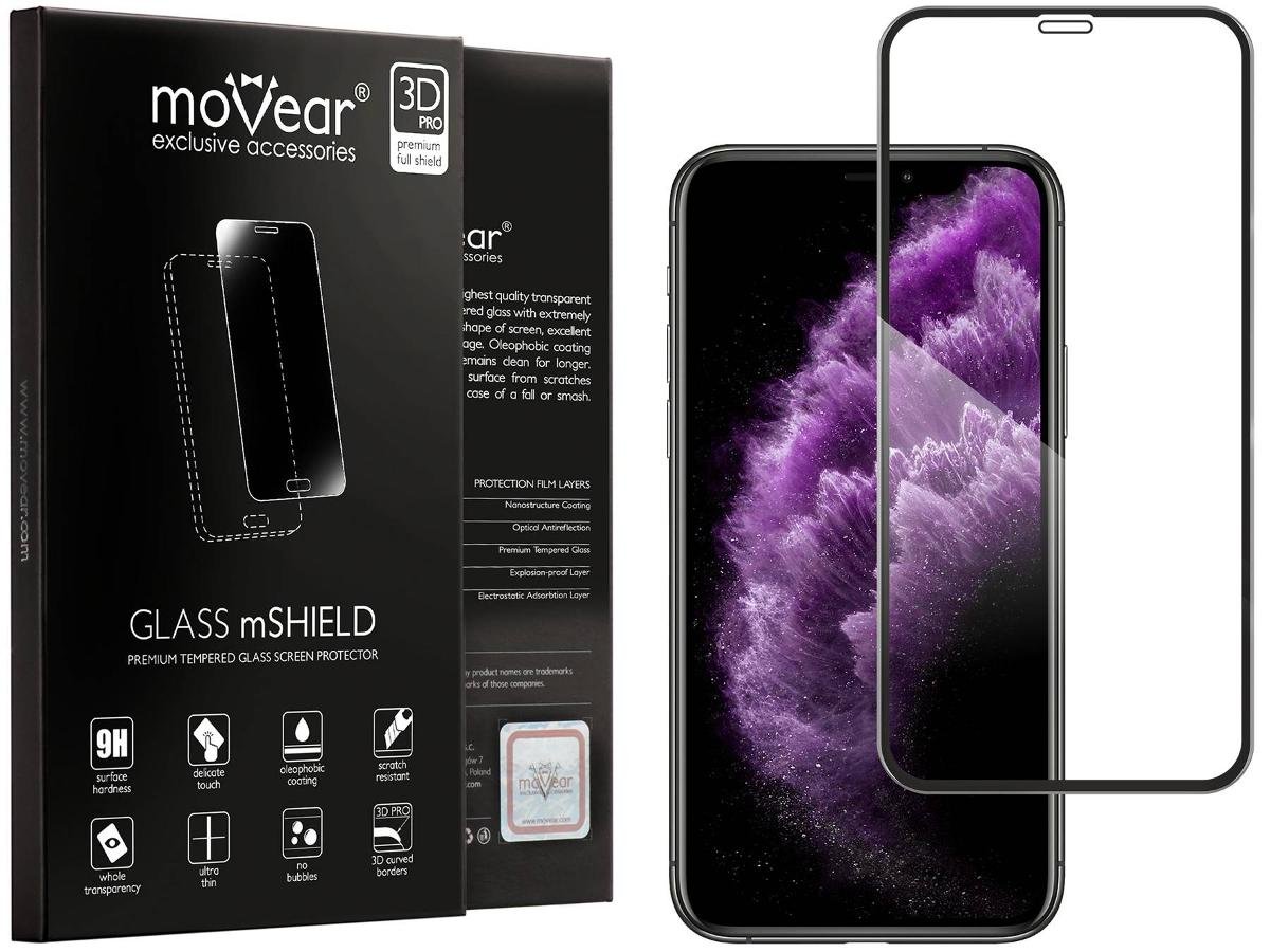 moVear 3D PRO-E - Szkło hartowane do Apple iPhone 11 Pro Max / Xs MAX (6.5
