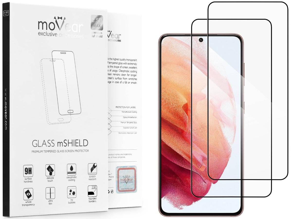 2 szt. | moVear 2.5D MAX - Szkło hartowane do Samsung Galaxy S21 (6.2
