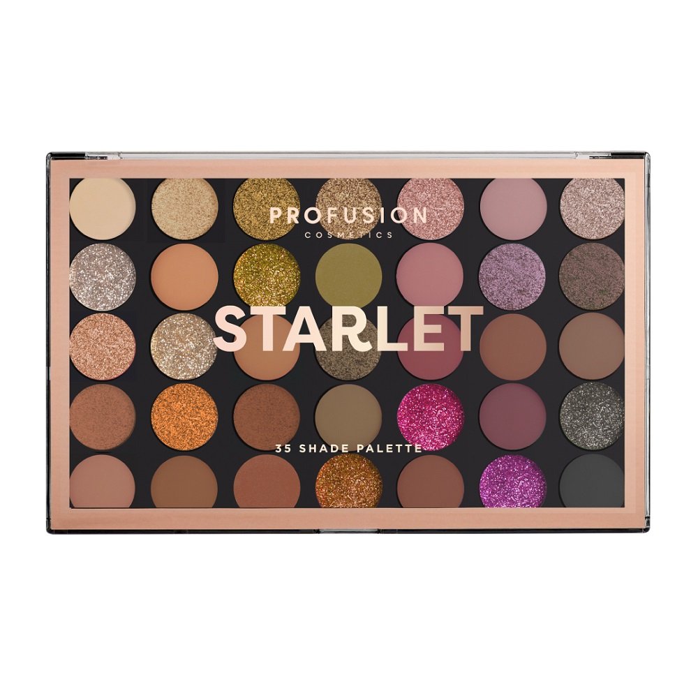 Profusion, Starlet Eyeshadow, Paleta 35 cieni do powiek