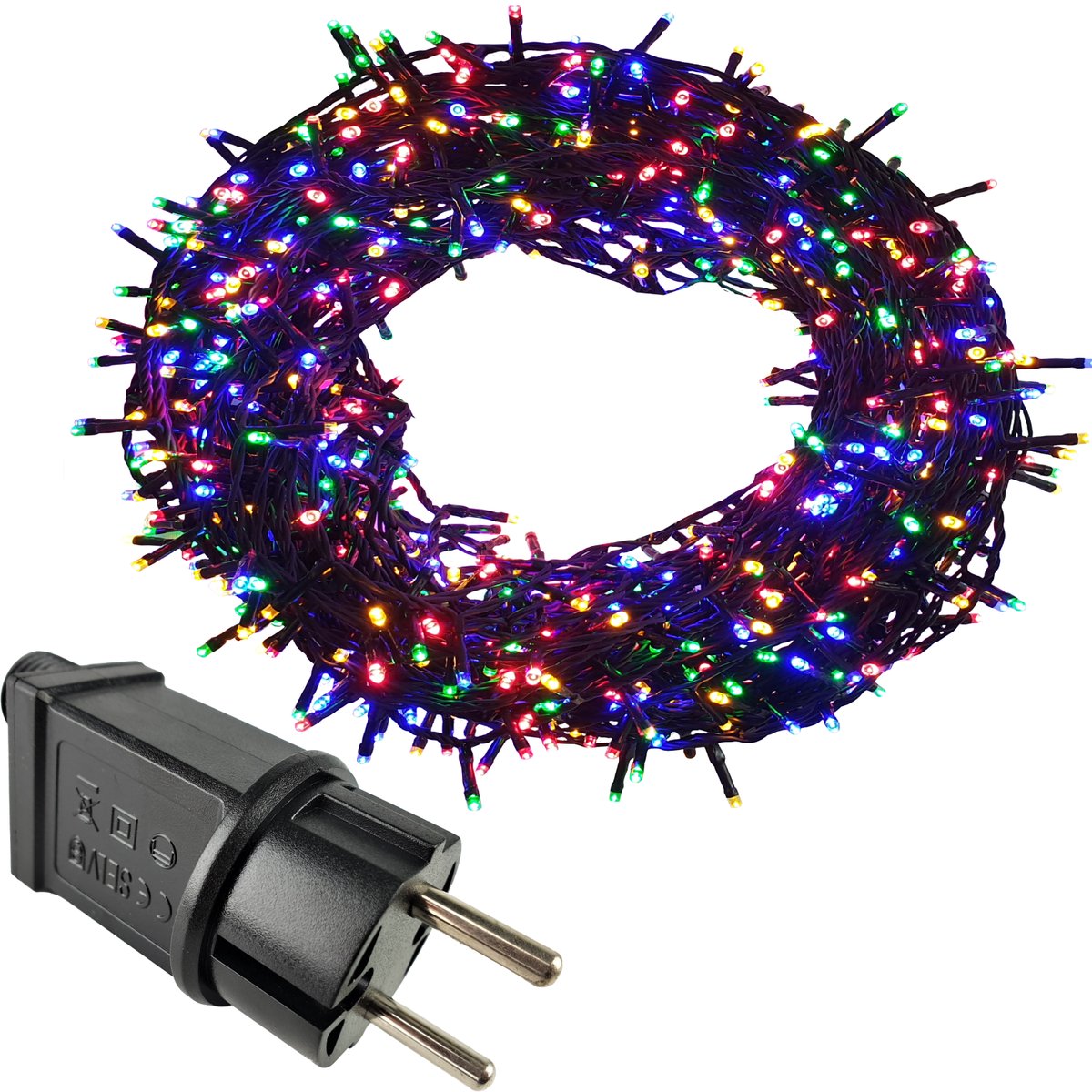 Lampki Sople 200Led Wiszące Kurtyna+Łączenie Atest
