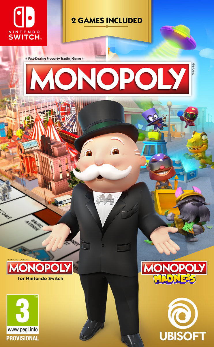 Monopoly + Monopoly Madness GRA NINTENDO SWITCH
