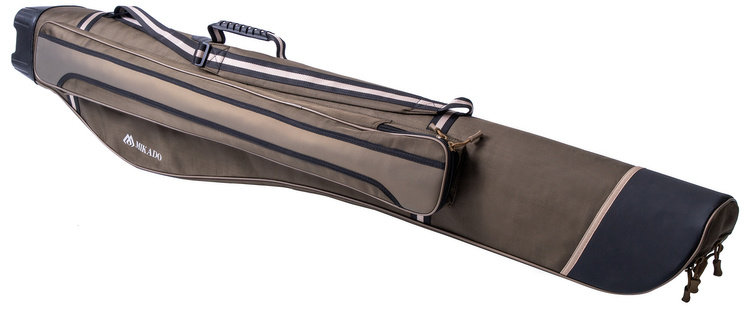 Pokrowiec na wędki Mikado 2 KOMOROWY 135cm USZTYWNIANY