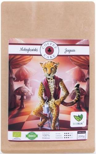 aliness Kawa ziarnista ekologiczna MEKSYKAŃSKI JAGUAR 200g 00FE-638FC