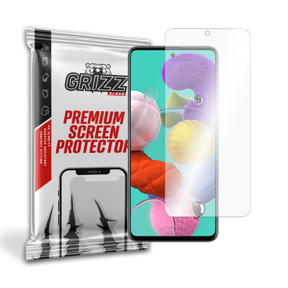 GrizzGlass HybridGlass szkło hybrydowe do Samsung Galaxy A51