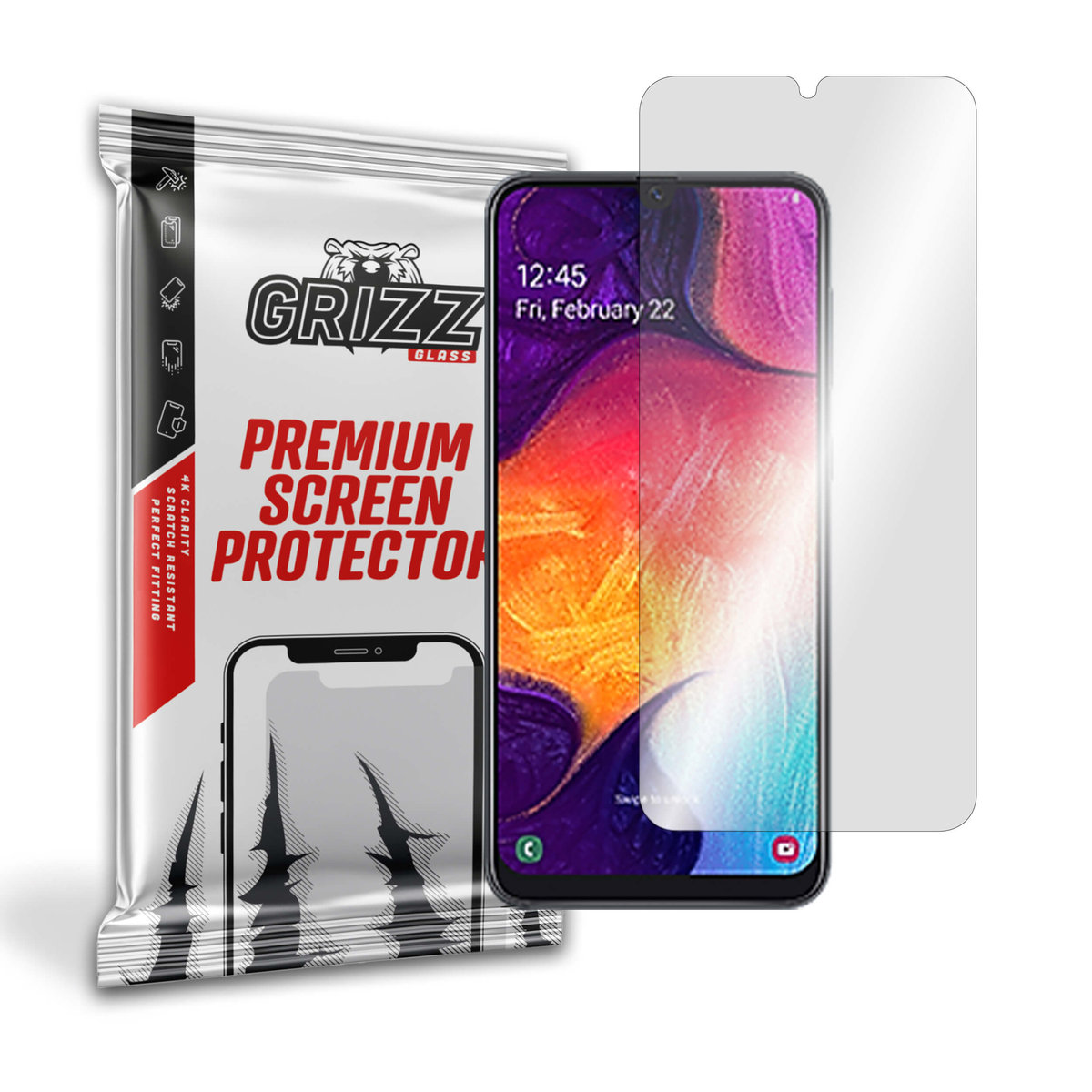GrizzGlass HybridGlass szkło hybrydowe do Samsung Galaxy A50