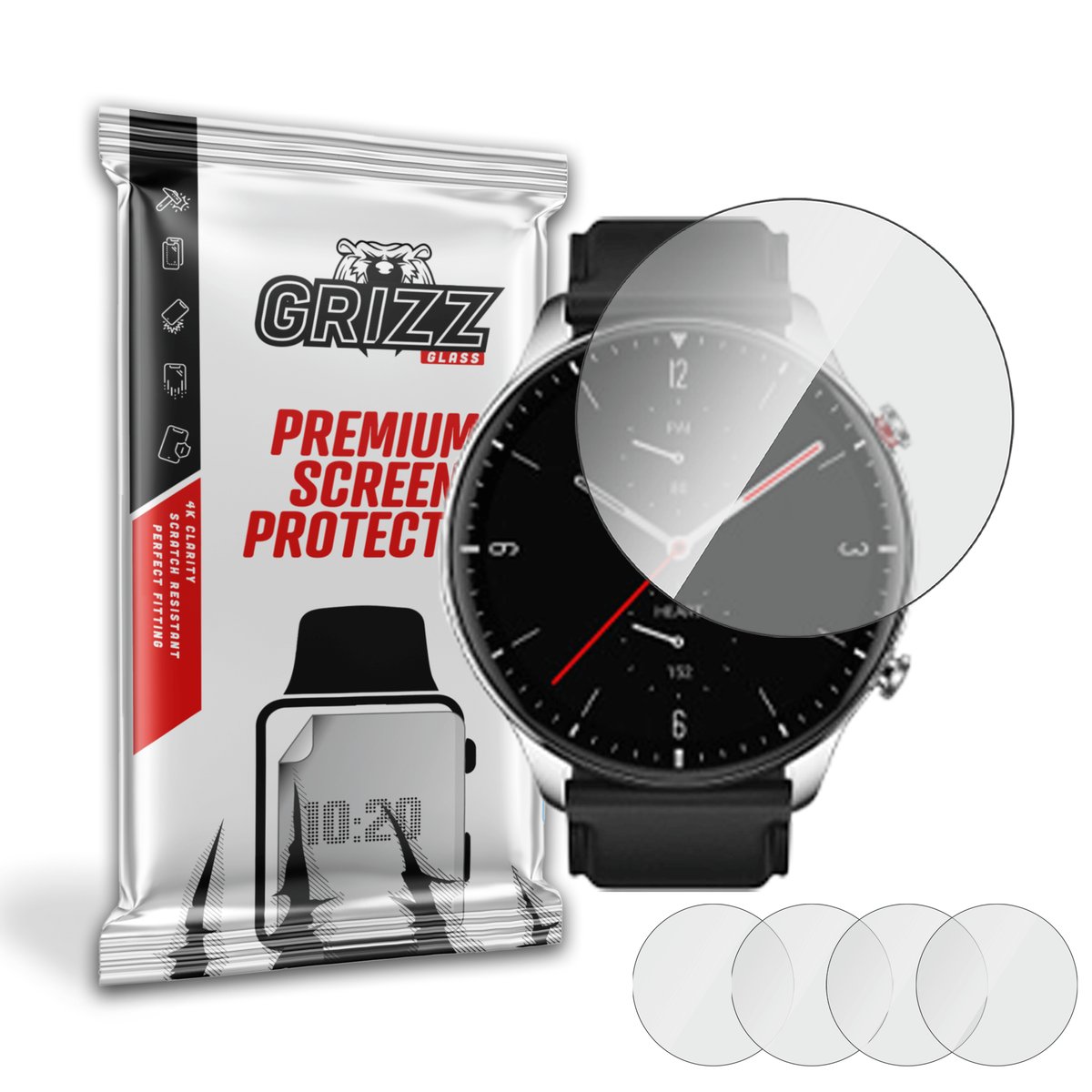 GrizzGlass HydroFilm folia hydrożelowa do Huami Amazfit GTR 2