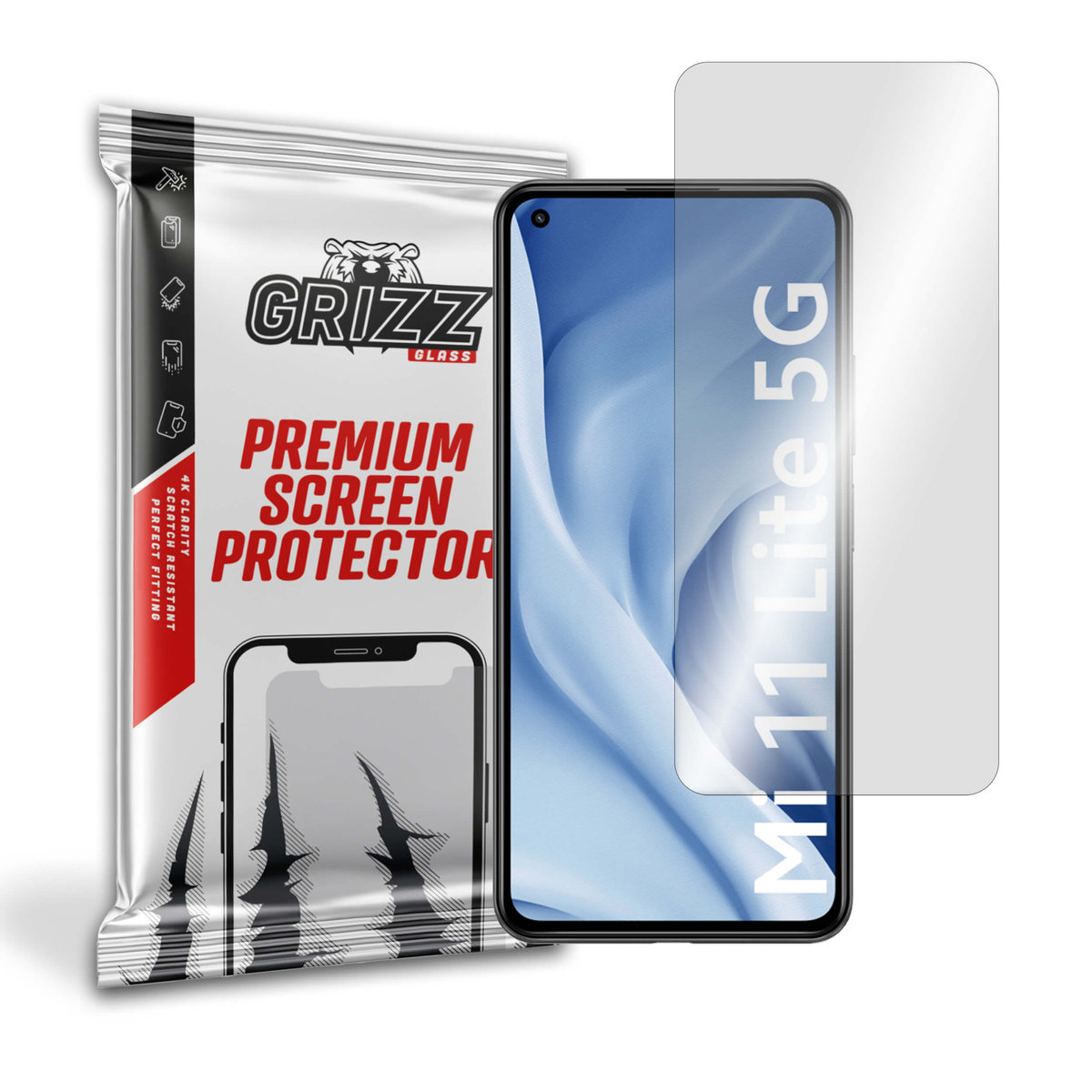GrizzGlass HybridGlass szkło hybrydowe do Xiaomi 11 Lite 5G