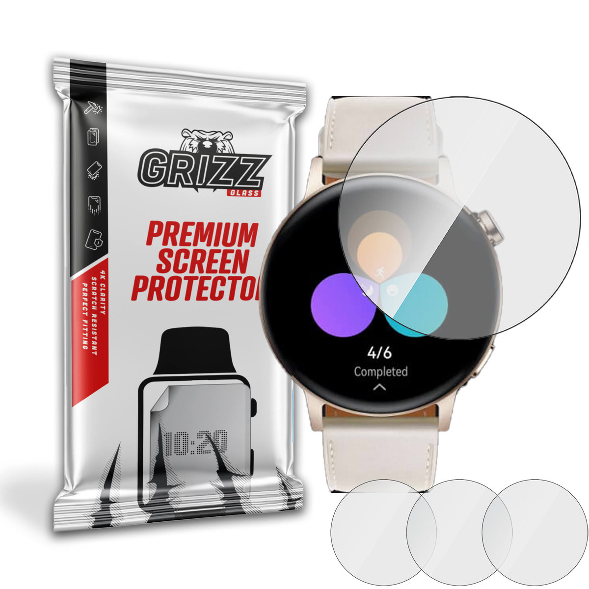 GrizzGlass HydroFilm folia hydrożelowa do Huawei Watch GT 3 42 mm