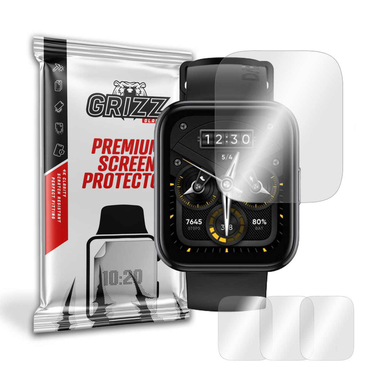 GrizzGlass HydroFilm folia hydrożelowa do Realme Watch 2 Pro