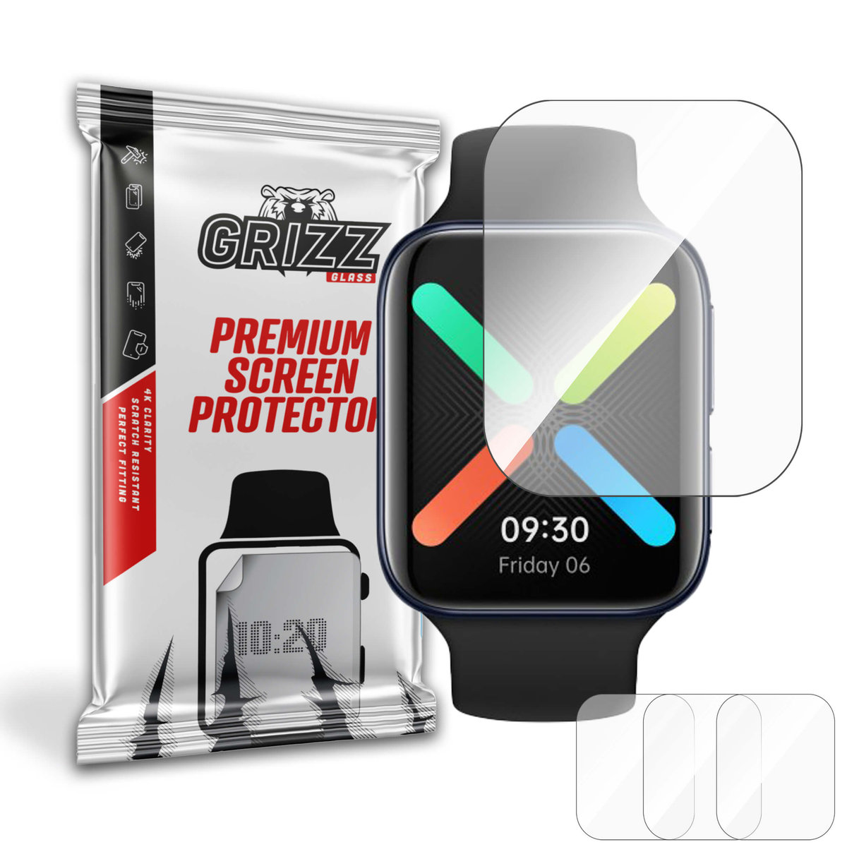 GrizzGlass HydroFilm folia hydrożelowa do OPPO Watch 46mm