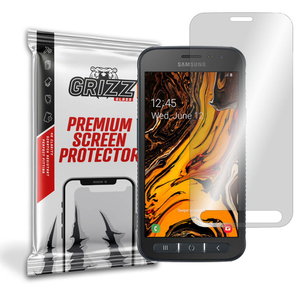 GrizzGlass HybridGlass szkło hybrydowe do Samsung Galaxy Xcover 4s