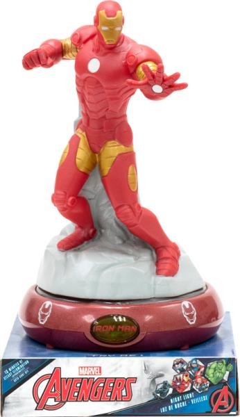 Kids Euroswan Lampka 3D nocna Iron Man 25cm MV15912 -