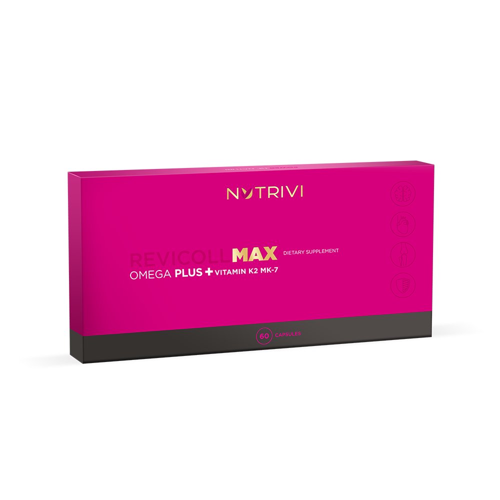Revicoll MAX Omega Plus K2MK7 60 kaps.