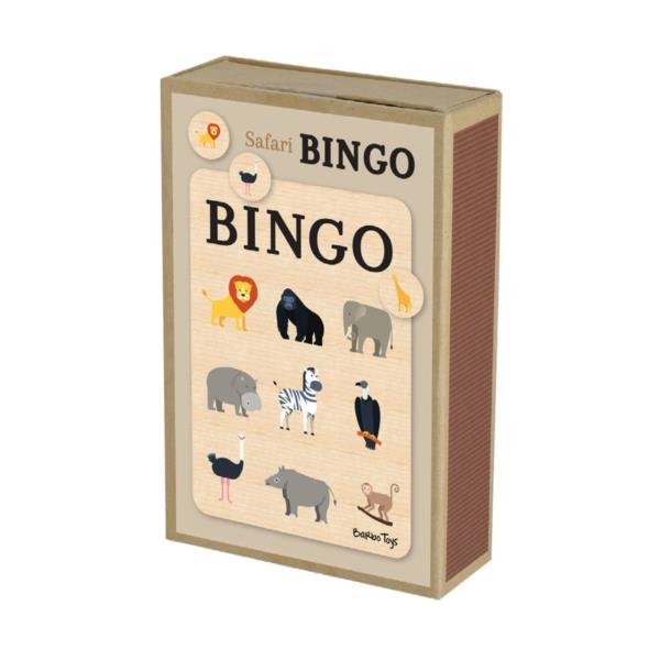 Barbo Toys Bingo dla Dzieci Gra Planszowa Safari 451931