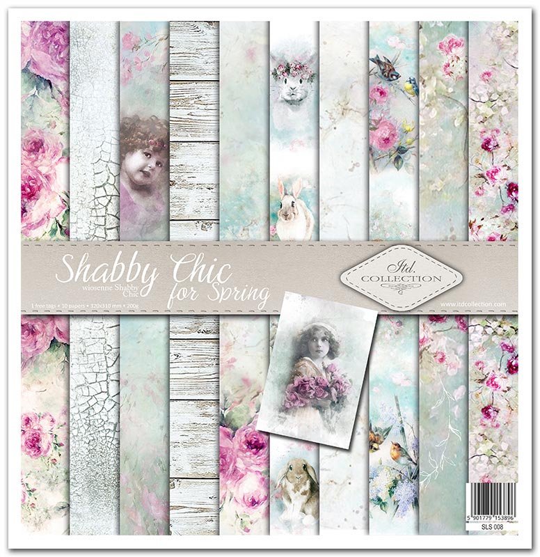 Zestaw do scrapbookingu SLS-008 ''Shabby Chic for spring''