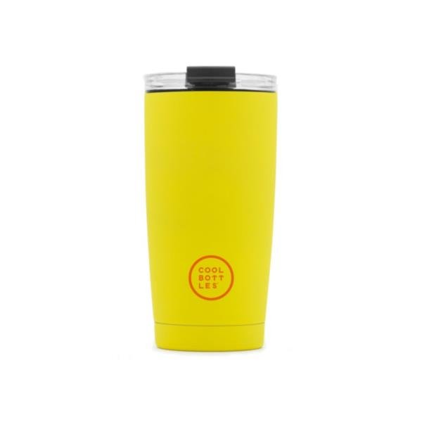 Kubek Termiczny COOL BOTTLES550 ml Triple cool Żółty