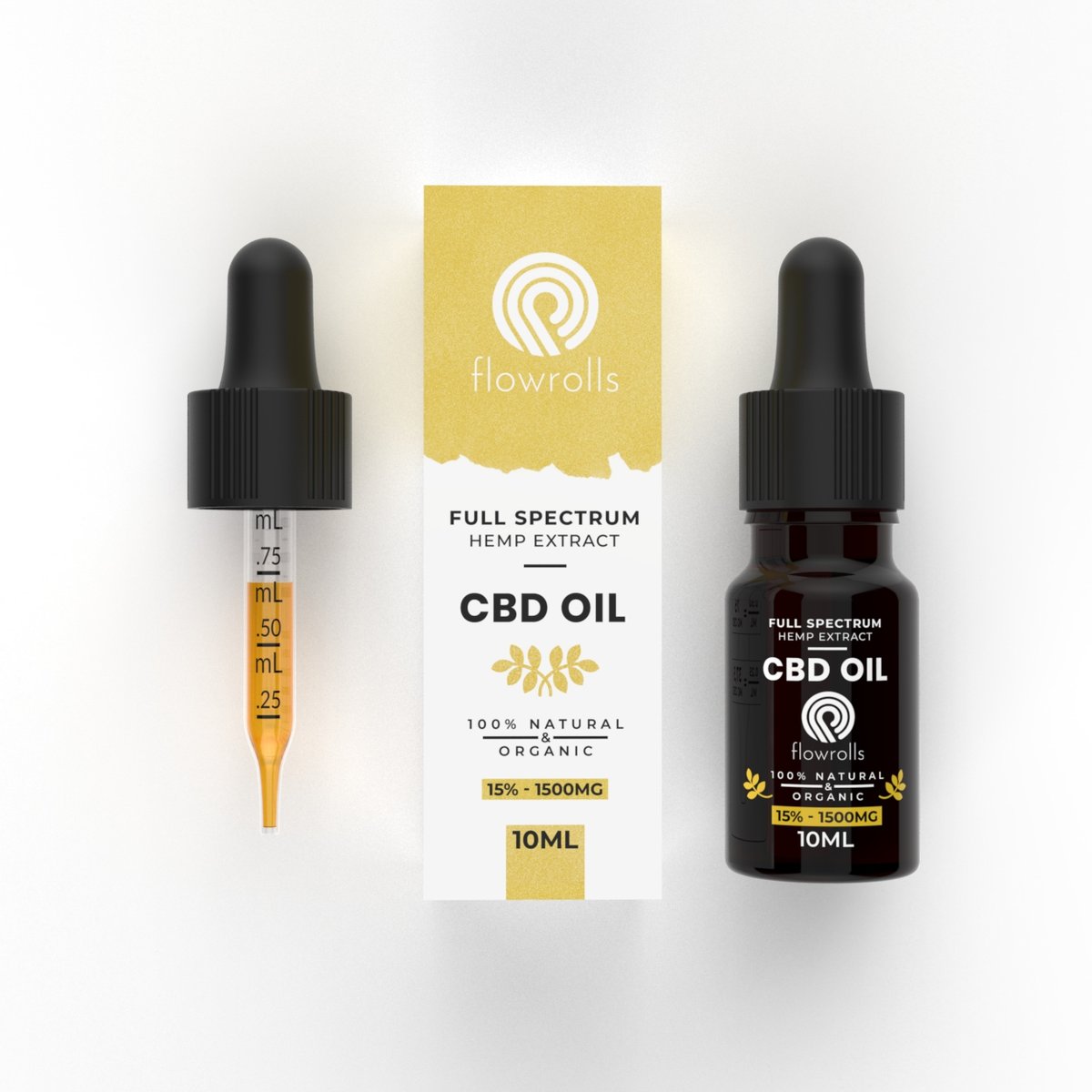 Olejek konopny Cbd 15% | 1500mg | Full Spectrum