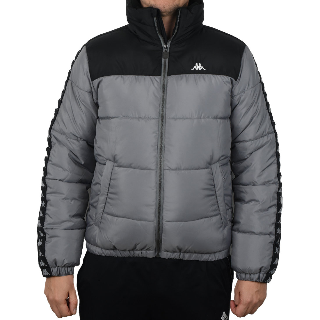 Kappa Jaro Jacket 310017-18-4016, męska kurtka szara