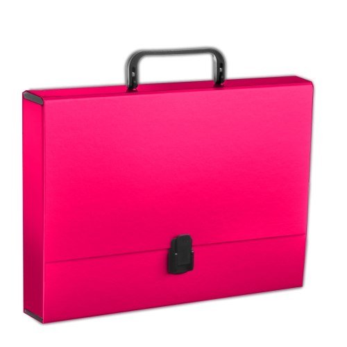 Penmate Teczka z rączką A4 5cm róż malinowy TT7832