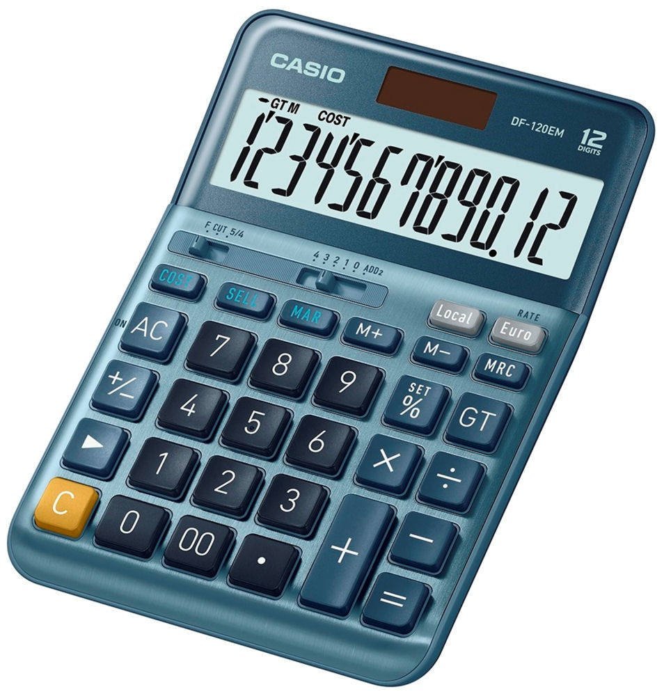 Casio kalkulator DF 120 EM