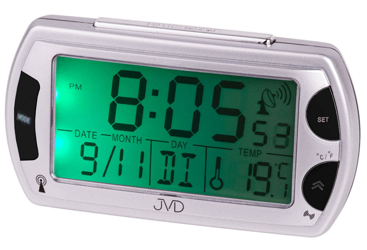 JVD Budzik z termometrem RB358 DCF77 uniwersalny 10381-uniw