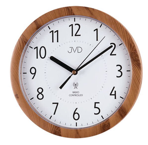 JVD Zegar ścienny RH612.8 DCF77 25 cm uniwersalny 9869-uniw