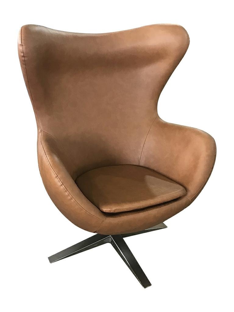 King Home Fotel EGG SZEROKI PU brązowy HE-066.P584.82 [17027821]