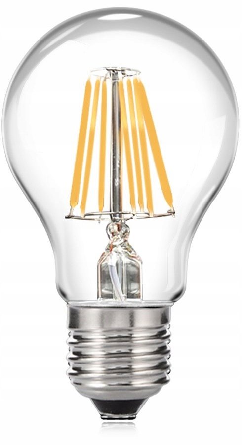 Żarówka E27 LED filament 10W 1000lm=75W ozdobna