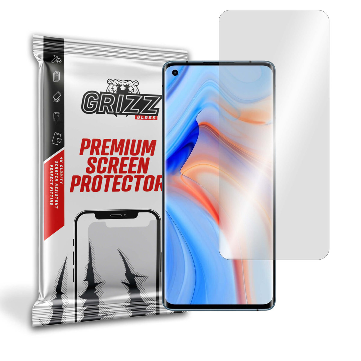 GrizzGlass HydroFilm folia hydrożelowa do Oppo Reno 4 Pro 5G