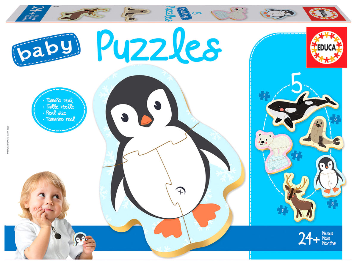 G3 Puzzle 3-5 Zwierzęta polarne