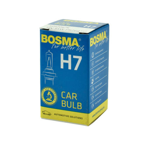 BOSMA 1468 ŻARÓWKA 12V 55W H7 PX26d 1468