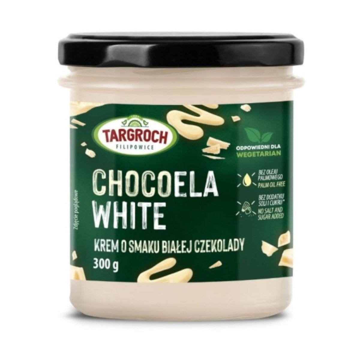 Targroch Krem o Smaku Białej Czekolady Chocoela White 300g - Targroch