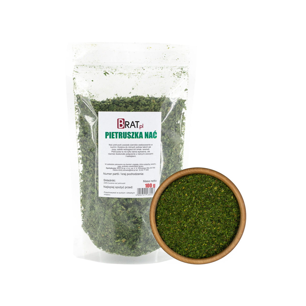 NATKA PIETRUSZKI 100g suszona nać AROMATYCZNA