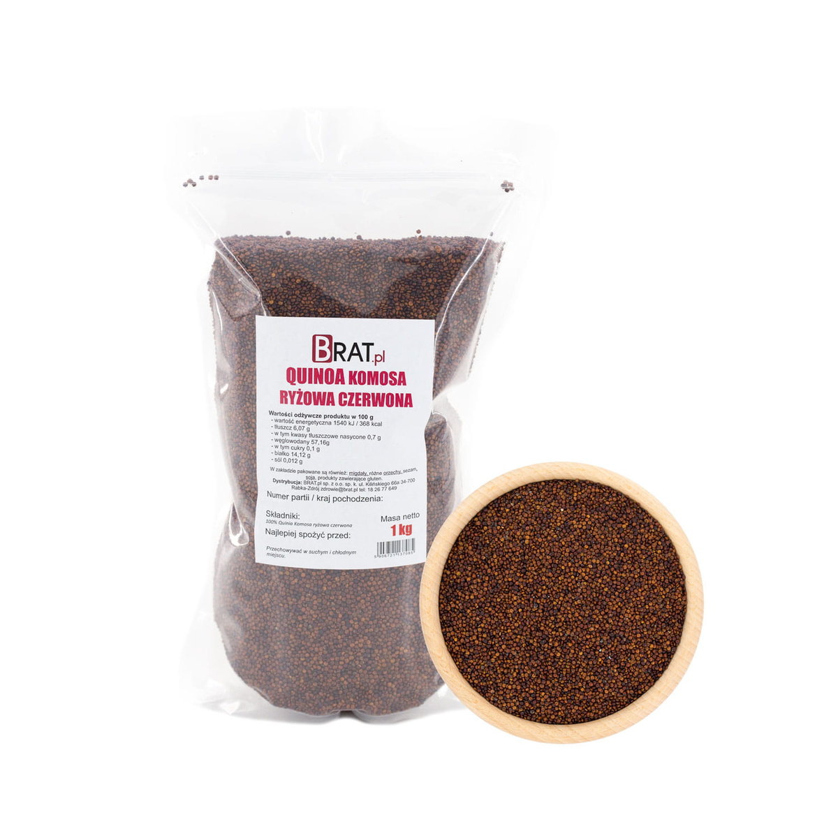 Quinoa Czerwona 1Kg