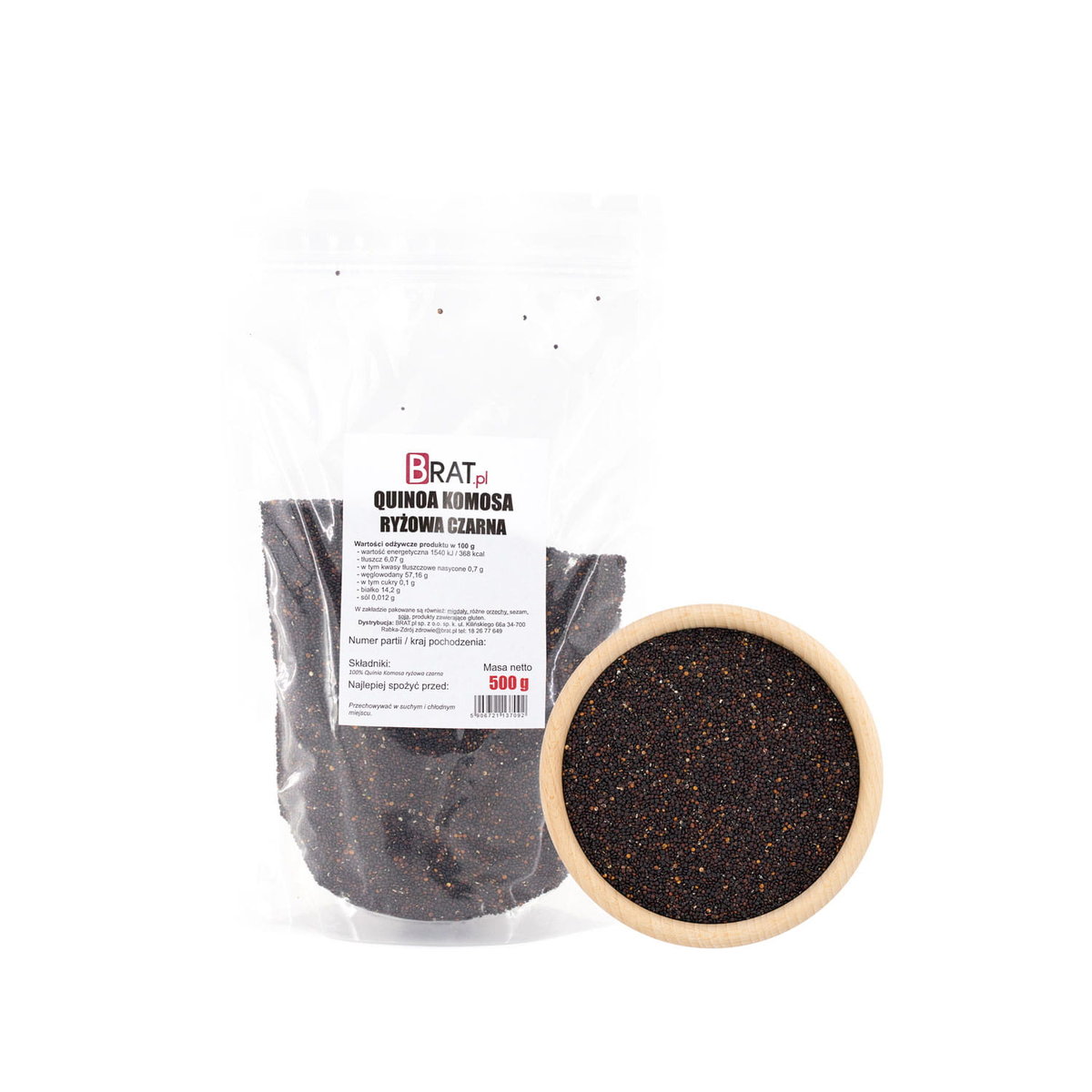Quinoa Czarna 500G