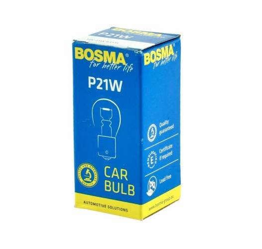 BOSMA 1529S ŻARÓWKA 12V 21W P21W BA15s 25x47mm single box) 1529S