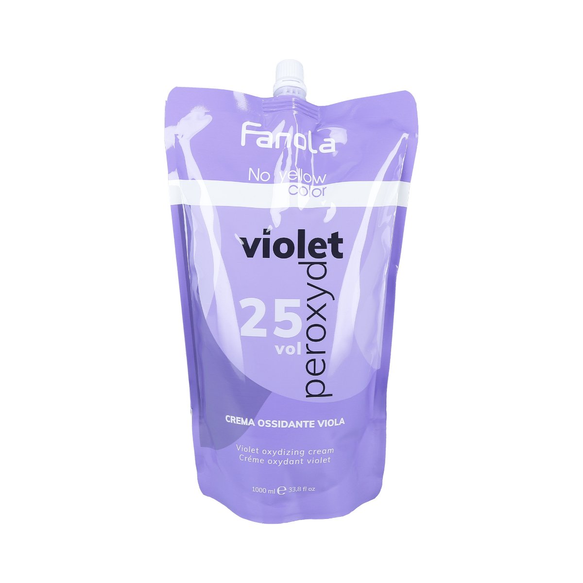 Fanola No Yellow Violet Oxy 25 Vol W Kremie 1000ML