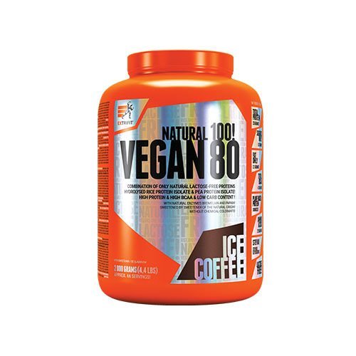 EXTRIFIT Vegan 80 - 2000g - Ice Coffee