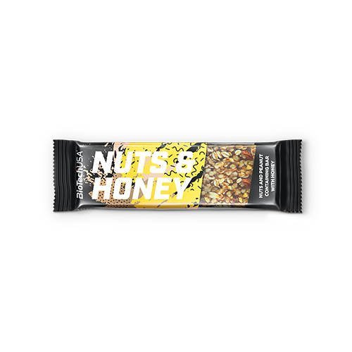 Zdjęcia - Pozostałe suplementy sportowe BioTech USA Energy Bar Nuts & Honey - 35g - Nuts & Honey - Batony 