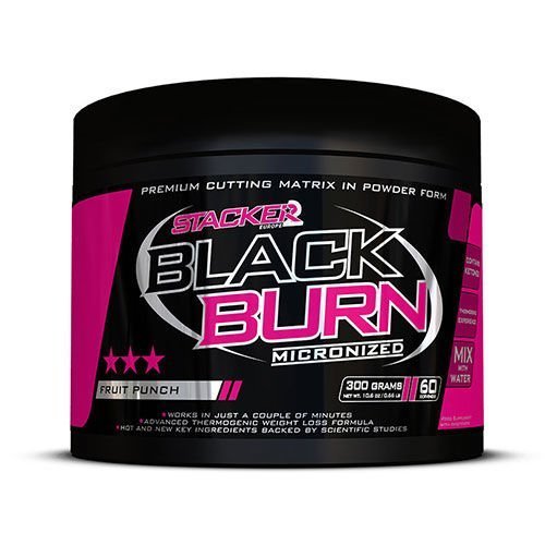 Stacker2 Black Burn Micronized 300 g pomarańczowy
