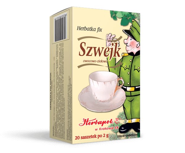 Herbatka Szwejk, fix, 20 saszetek |Darmowa dostawa od 199,99 zł !!! 7030328